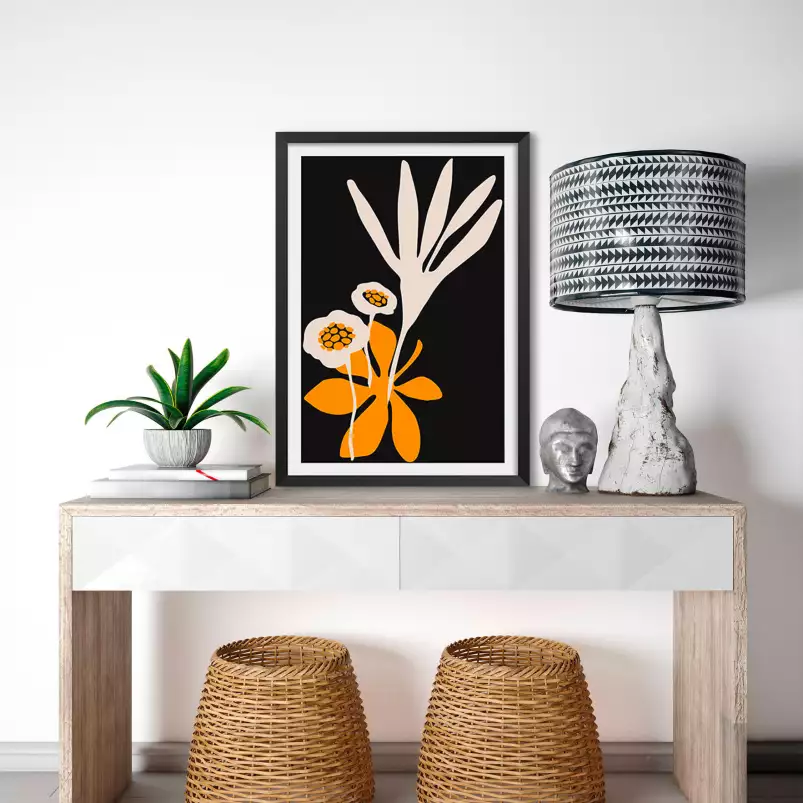 Colchiques - poster minimaliste