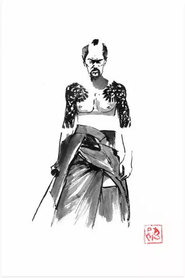 Yakuza - tableau japonais