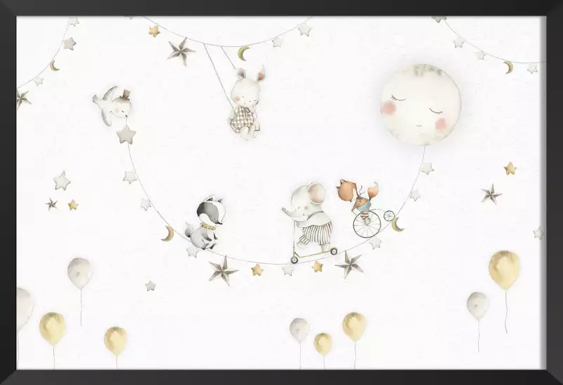Equilibrus - tableau chambre enfant