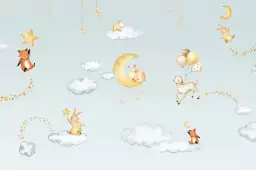 Le voyage des petites étoiles - tableau chambre enfant