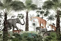 Le royaume des jeux sauvages - tableau chambre enfant