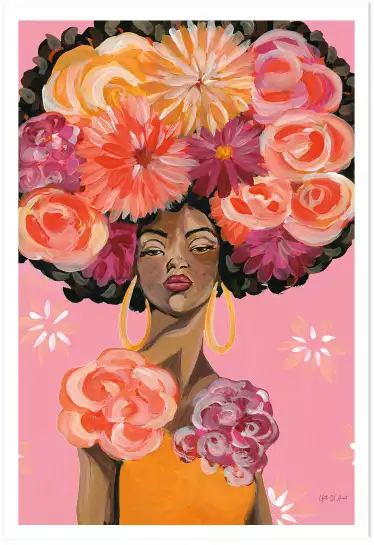 Botanica - affiche de fleurs