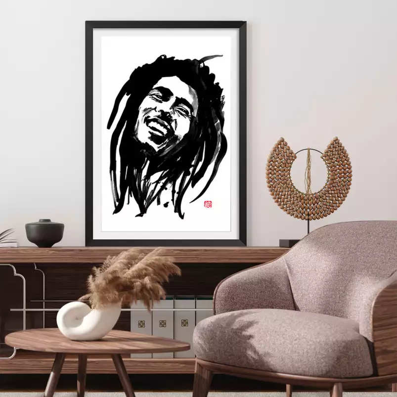 Bob Marley  - affiche célébrité