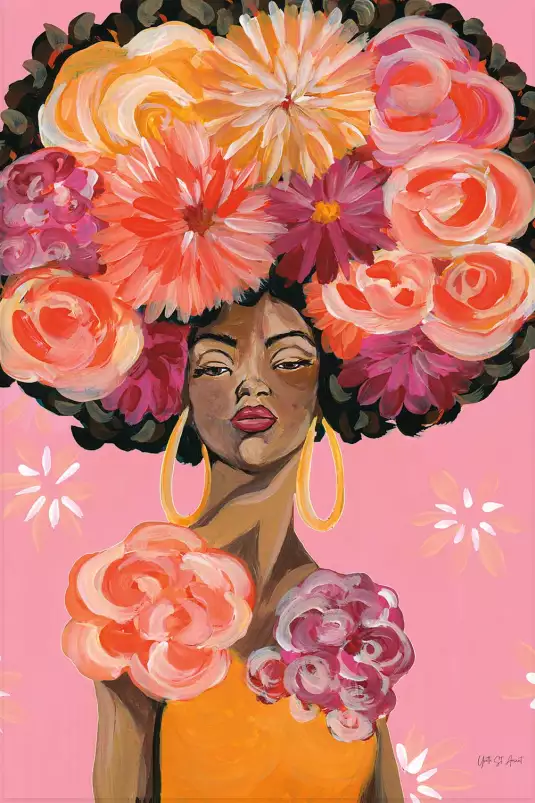 Botanica - affiche de fleurs