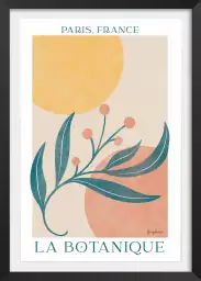 La botanique - affiche plantes
