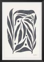 Fleural lignée - affiche plantes