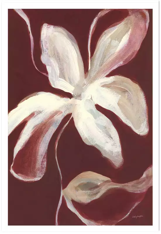 Floral Harmony - affiche de fleurs