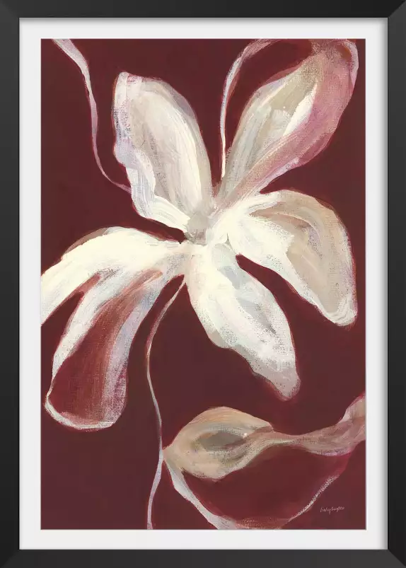 Floral Harmony - affiche de fleurs