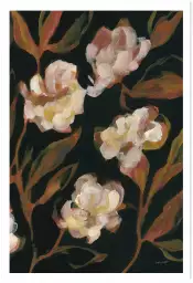 Floral rêverie - affiche de fleurs