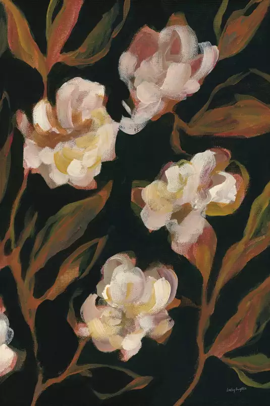Floral rêverie - affiche de fleurs