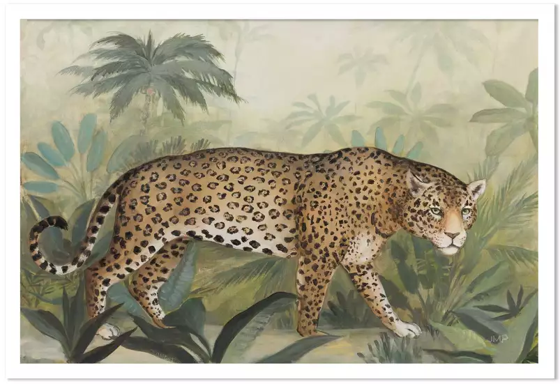 Guépard en route - tableau jungle Guépard en route - tableau jungle