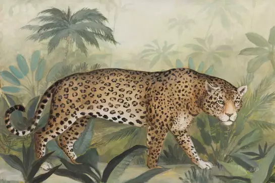 Guépard en route - tableau jungle