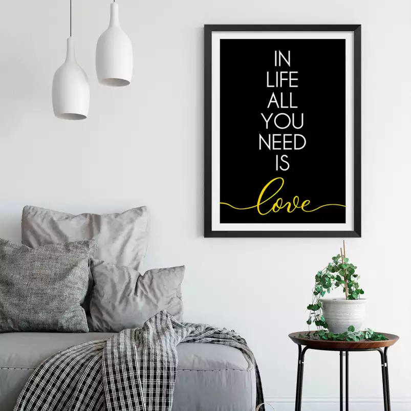 All you need is love - tableau design