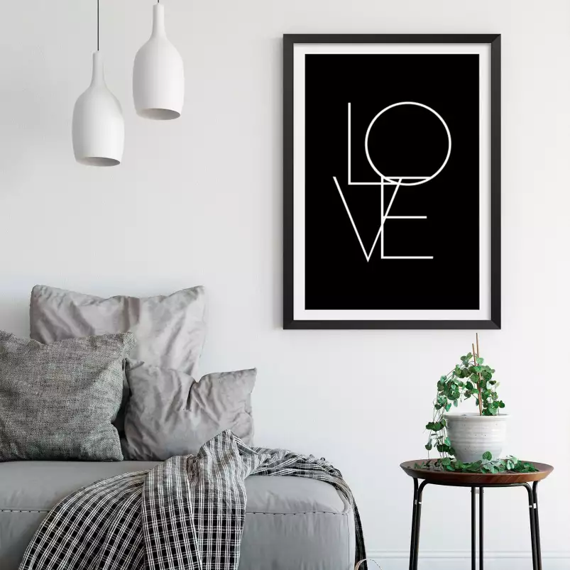Love typo - tableau design