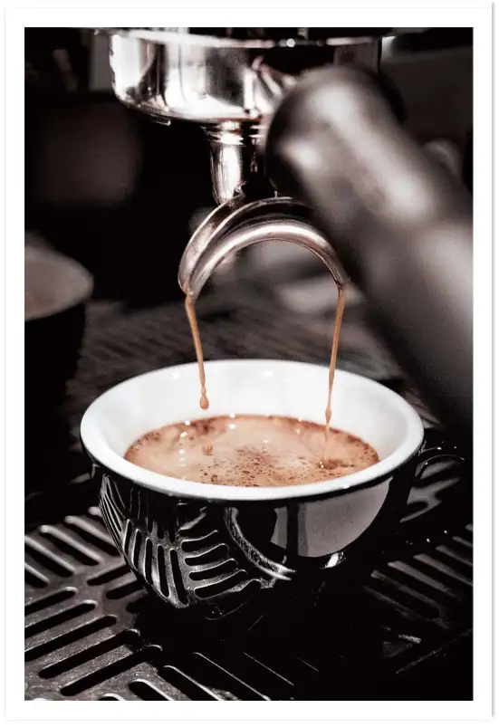 Affiche cuisine Barista café - affiche de cuisine