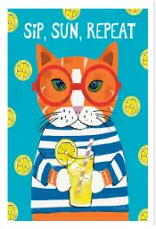 Tableau pop art Soleil & jurons - affiche pop art