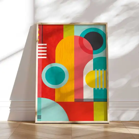Tableau Menphis flashy - cadre pop art