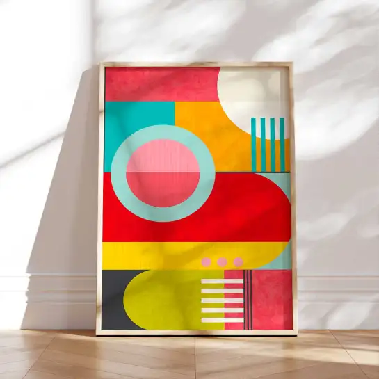 Tableau Disco graphy - deco pop art