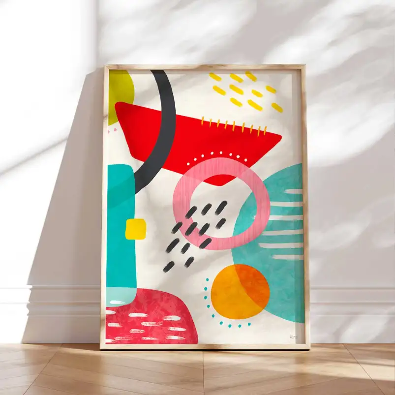 Tableau Summertime - deco pop art