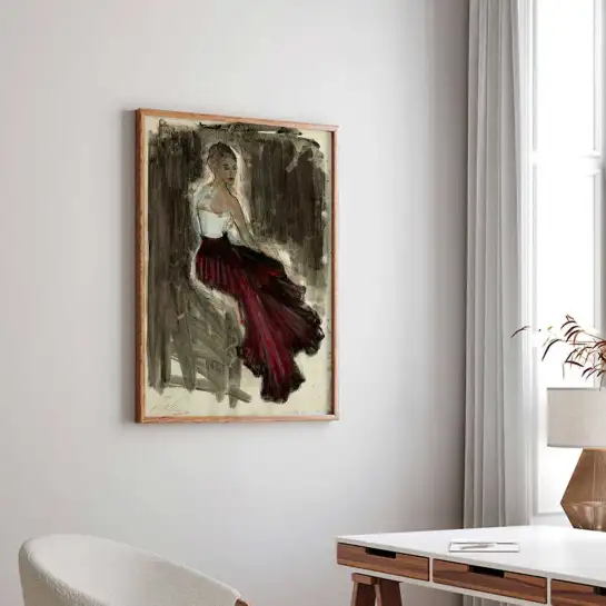 Tableau Modèle femme art classique - tableau d'art