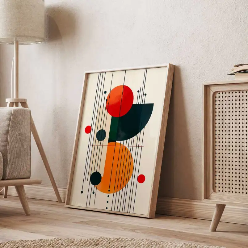 Tableau harmonieux Harmony Shapes III - decoration murale design