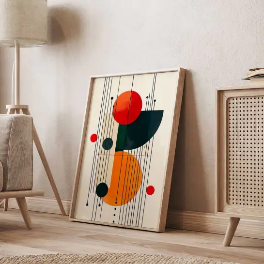 Tableau harmonieux Harmony Shapes III - decoration murale design