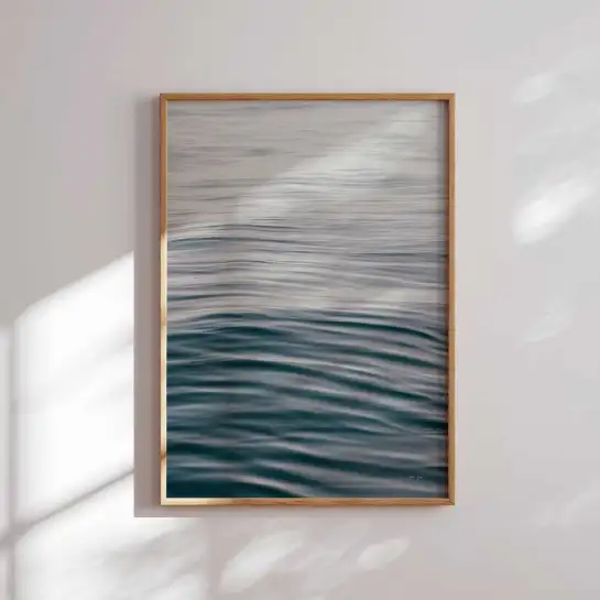 Tableau paysage plan d'eau - affiche paysage mer