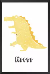 Jurassic rrrr - poster enfant