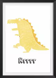 Jurassic rrrr - poster enfant