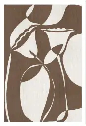 Tableau Pétales Feutrés - affiche fleurs