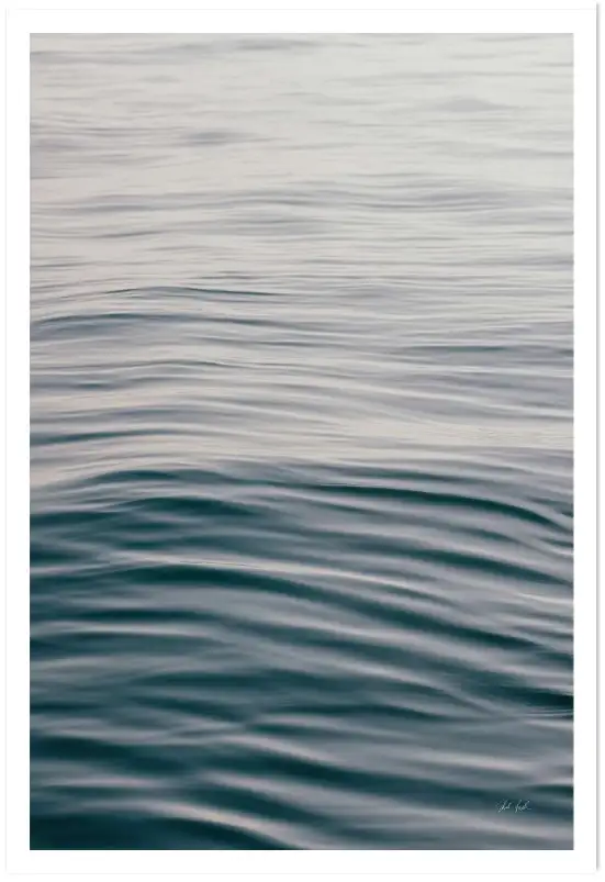 Tableau paysage plan d'eau - affiche paysage mer