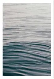 Tableau paysage plan d'eau - affiche paysage mer