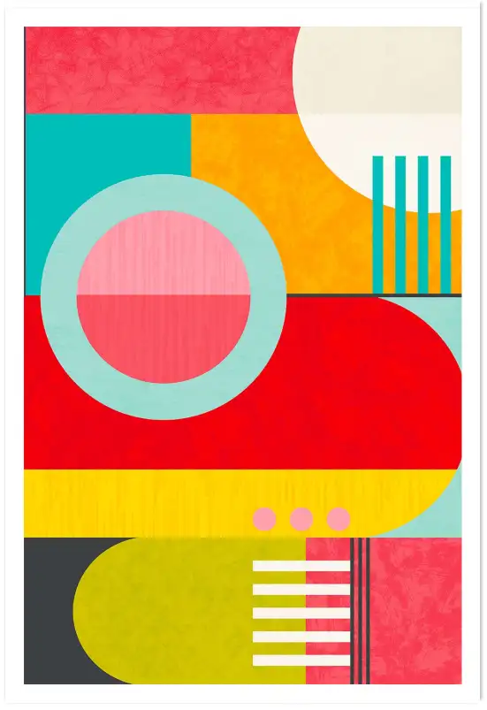 Tableau Disco graphy - deco pop art