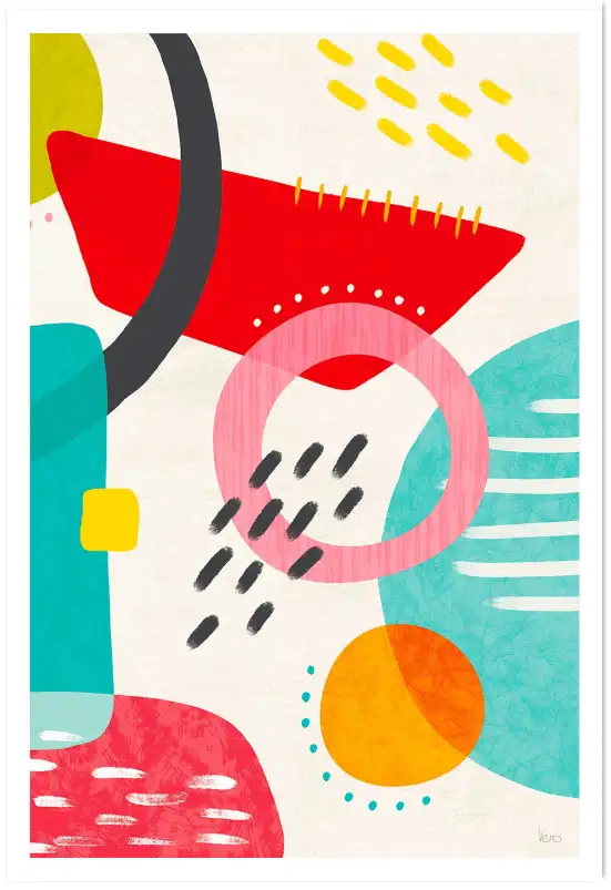Tableau Summertime - deco pop art