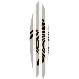 Planche de surf décorative Rayure tatoo