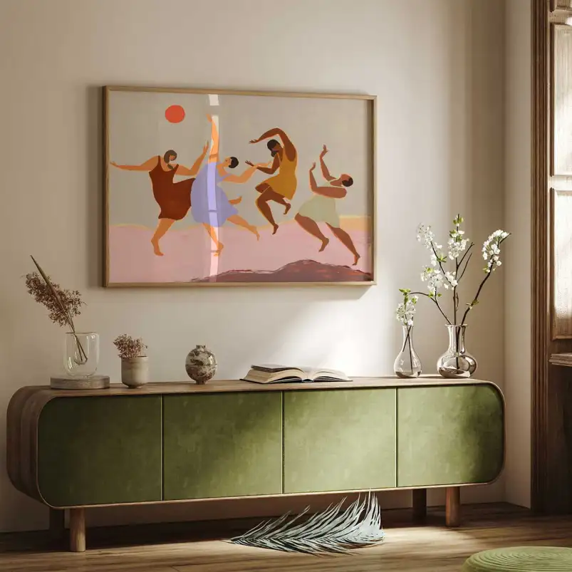 Danse au soleil - art spirituel