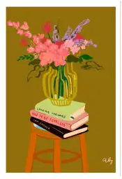 Affiche fleur Vase floral