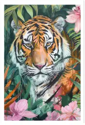 Tiger spirit - affiche tigre