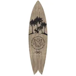 Planche de surf décorative Surf et aventure