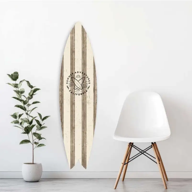 Planche de surf décorative Summer adventure