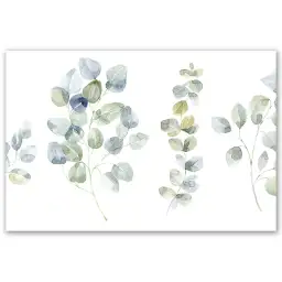 Tableau branchages eucalyptus aquarelle