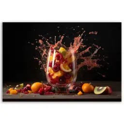 Tableau éclat gourmand aux fruits frais