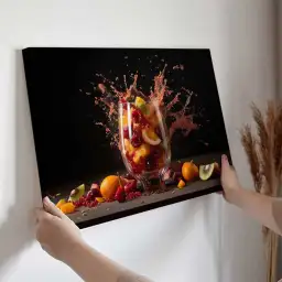 Tableau éclat gourmand aux fruits frais