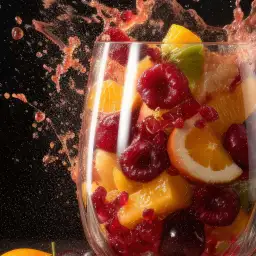 Tableau éclat gourmand aux fruits frais