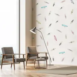 Summer Line up - tapisserie panoramique graphique