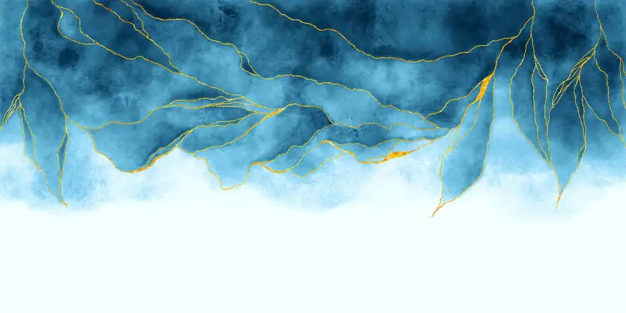 Rivage glacé - papier peint design contemporain