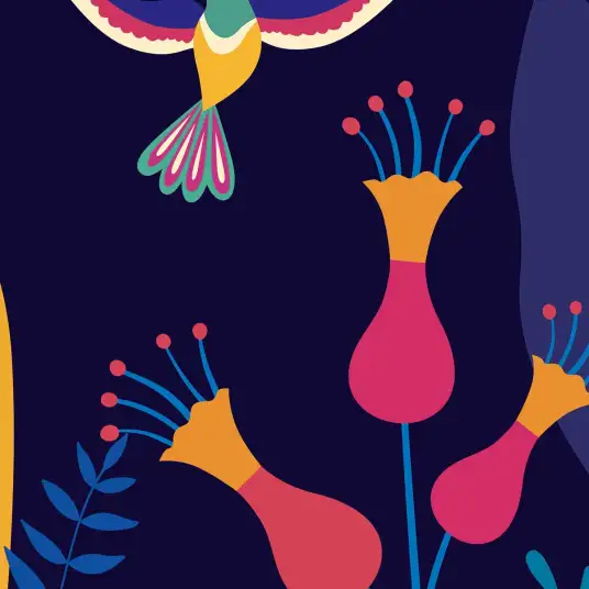Funky tropiques - papier peint contemporain