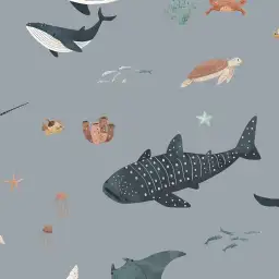 Tapisserie enfant Le Bal des Baleines