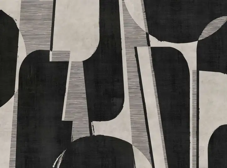 Papier peint Graphique Réglisse