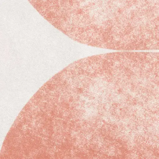 Papier peint Sphères Terre d'Ombre - papier peint abstrait coloré